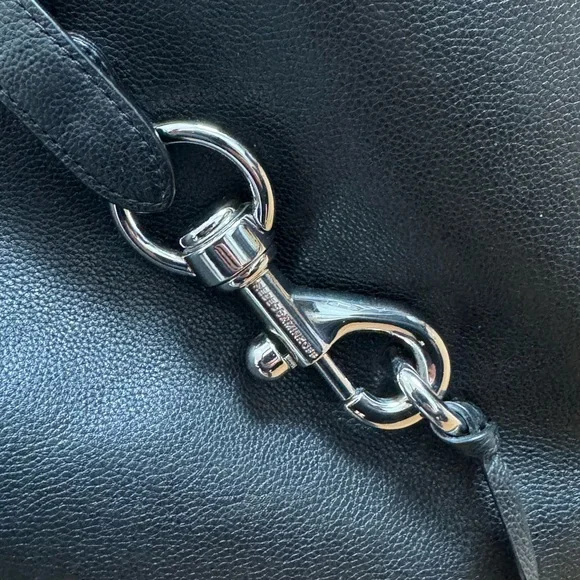 Rebecca Minkoff Megan Shoulder Bag - Black Leather - EUC - Picture 8 of 16